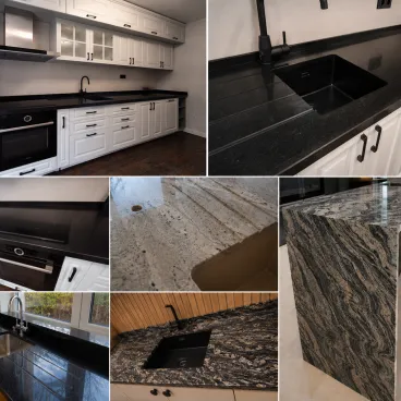 Blaturi de bucătărie din granit. Cea mai durabilă și echilibrată alegere pentru bucătăriile moderne