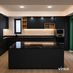 Blat Cuart Calacatta Nero
