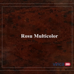 Tocător Granit Rosu Multicolor Lucios