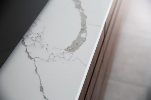 Blat bucatarie Cuart Crystal Calacatta Silva