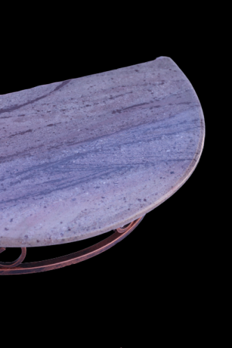 Consola Semirotunda - Blat Granit Wild Sea