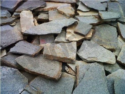 Piatra naturala gneiss gri galben forme mici