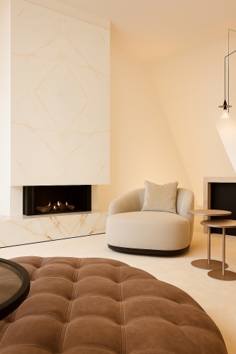 Placare semineu Crystallo Gold