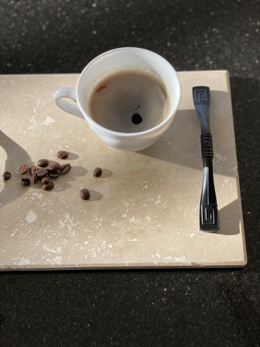 Tava cu manere Travertin 30*20*2 cm