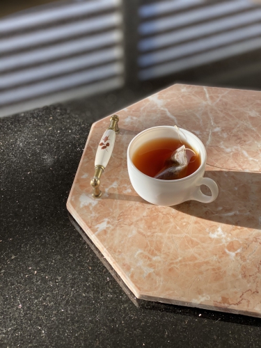 Tava cu manere Marmura Bej Nova Roz 30*30*1