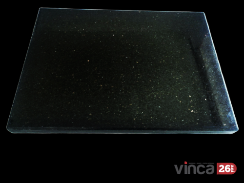 Platou branzeturi Granit Negru Galaxy Lucios