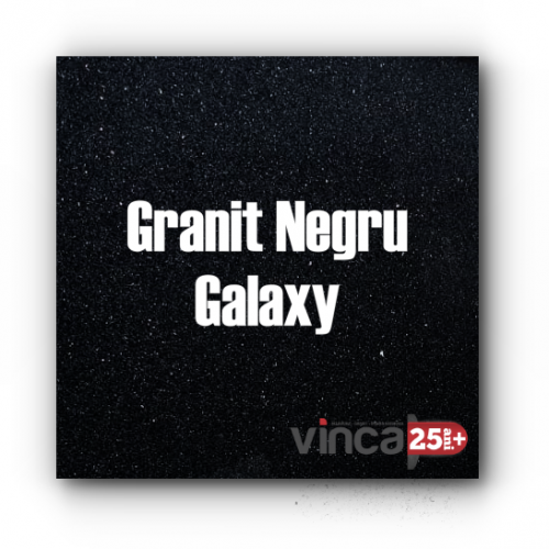 Platou branzeturi Granit Negru Galaxy Lucios