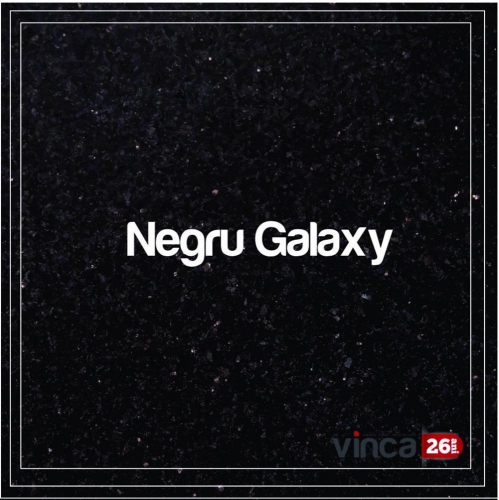 Platou branzeturi Granit Negru Galaxy Lucios