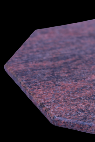 Platou Servire-Rosu Multicolor 30*30cm