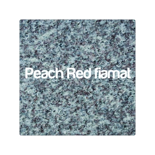 Trepte Granit fiamat exterior Peach Red 2cm