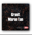 Granit Maron Tan French Pattern