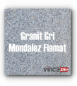 Placa gatit granit - Gri Mondalez fiamat