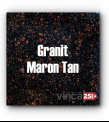 Placa gatit granit - Maron Tan fiamat
