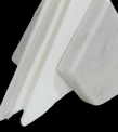 Suport servetele marmura - cristal white15*20cm