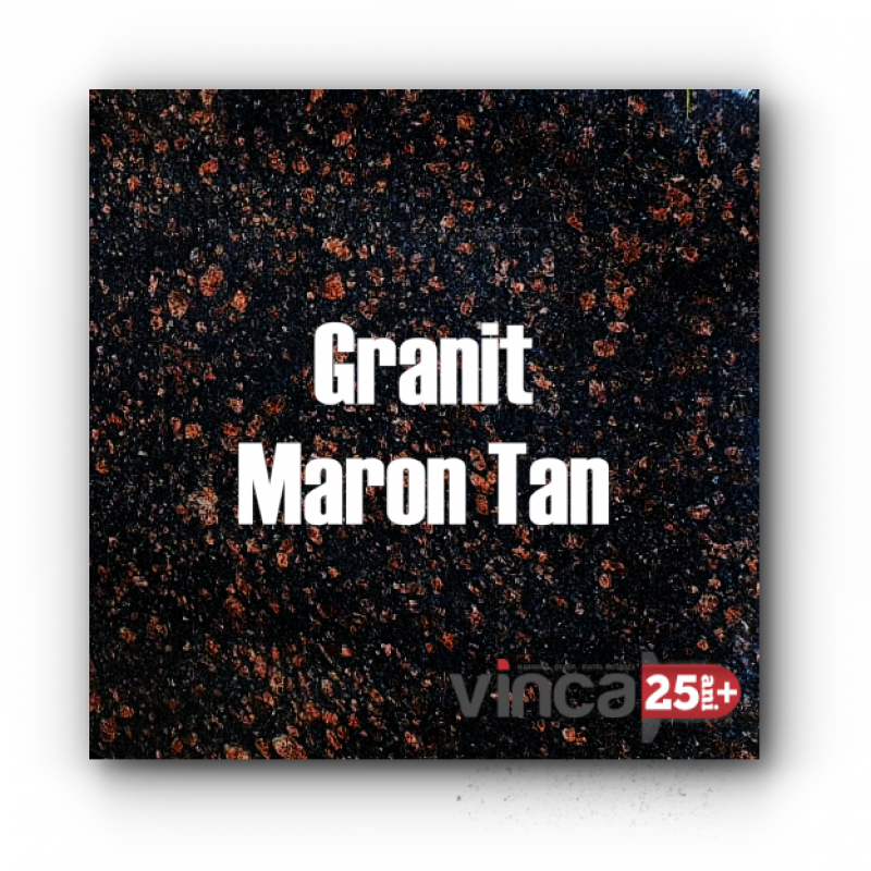 Placa gatit granit - Maron Tan fiamat