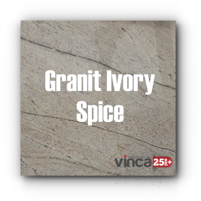 Placa gatit granit - Ivory Spice fiamat